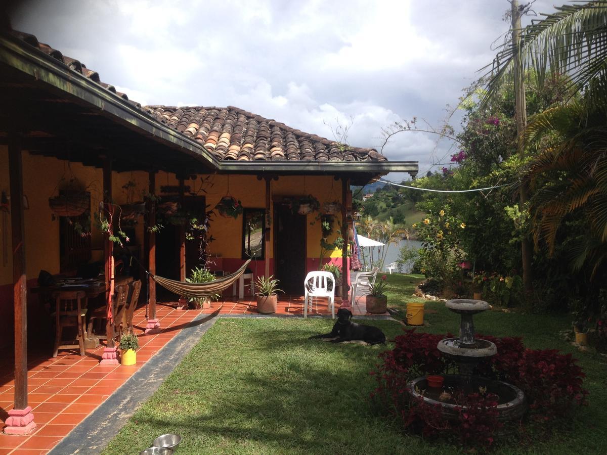 Casa Finca Tipica The Lake Hotel Guatapé Kültér fotó